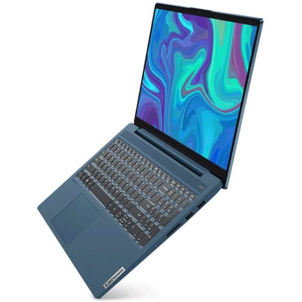 حالت باز شده لپ تاپ لنوو مدل لپ تاپ لنوو مدل آیدیاپد فلکس 5 ا Lenovo ideapad Flex 5 i3 1005G1 4GB 256GB Intel FHD Laptop